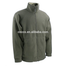 wholesale elastic cuff zipper closure polar fleece jacket